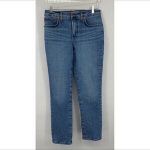 Madewell Perfect vintage full-length jeans mid rise mom tapered leg women 28